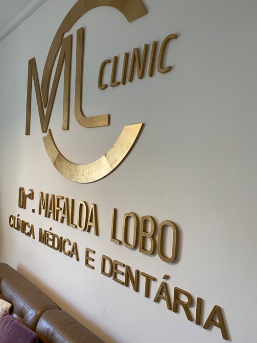 Caso clínico antes e depois